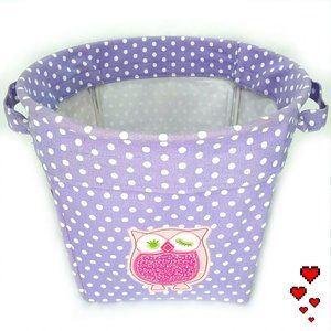 Pottery Barn Kids Canvas Storage Bins Set of 2